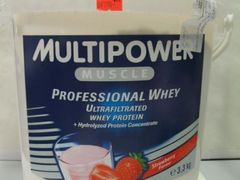 Přípravek Multipower Muscle Professional Whey Ultrafiltrated Whey Protein, ve kterém inspekce objevila anabolika