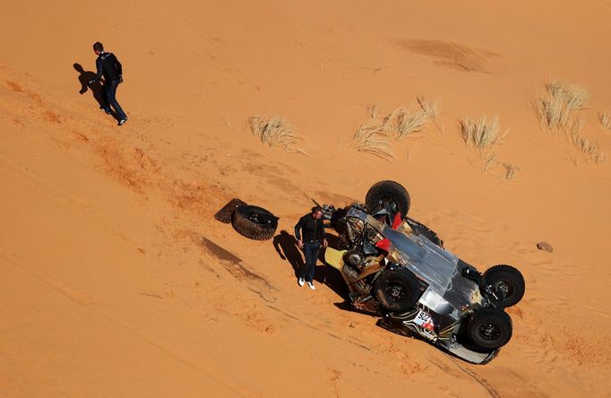 Guerlain Chicherit, Buggy GCK- nehoda na Rallye Dakar 2022