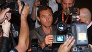 Jude Law po příjezdu do Karlových Varů