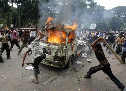 Nepokoje v Bangladéši