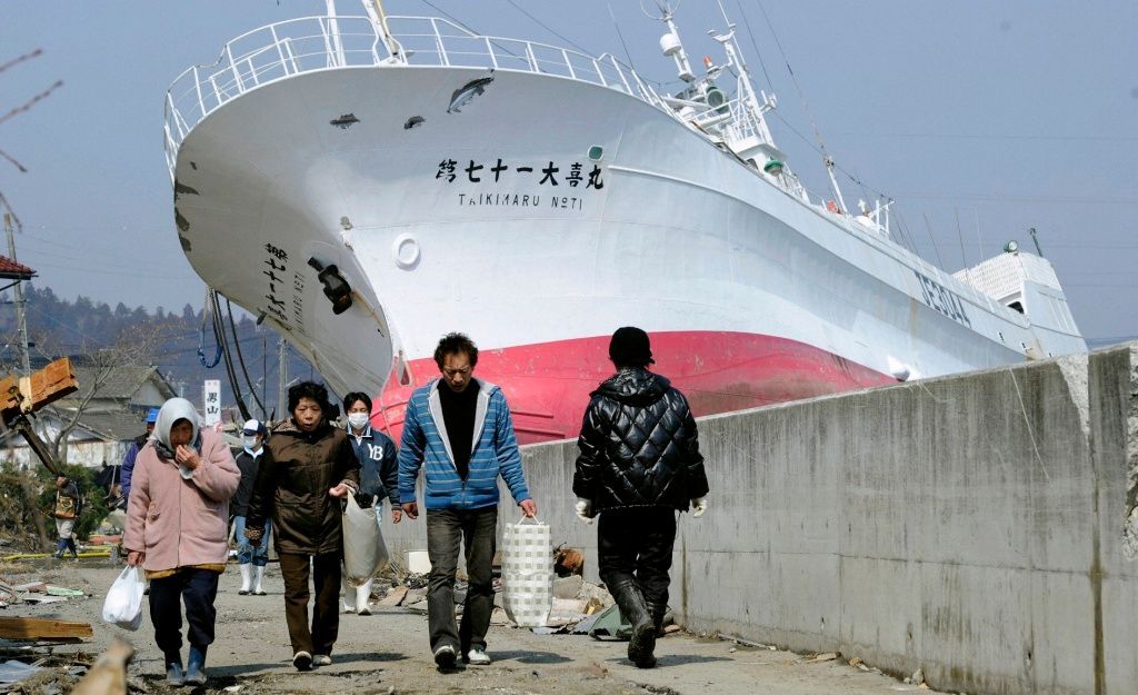 Japonsko dva dny po tsunami