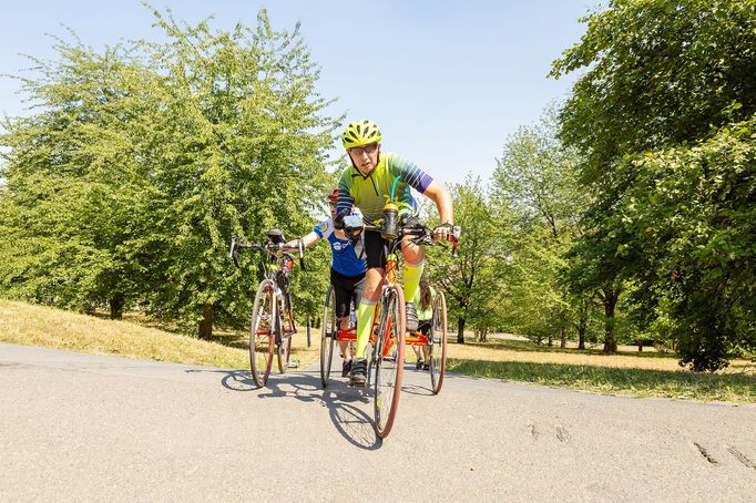 Cyklo Handy Maraton 2018, úvodní časovka na Petřín