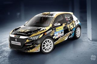 Design Peugeotu 208 Rally4 Jaromíra Tarabuse pro Barum rallye 2023