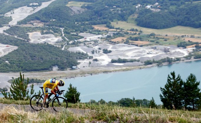 17. etapa Tour de France 2013 - horská časovka: Chris Froome