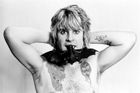 Ozzy Osbourne, frontman Black Sabbath, ve studiu WMMR ve Philadelphii, leden 1984