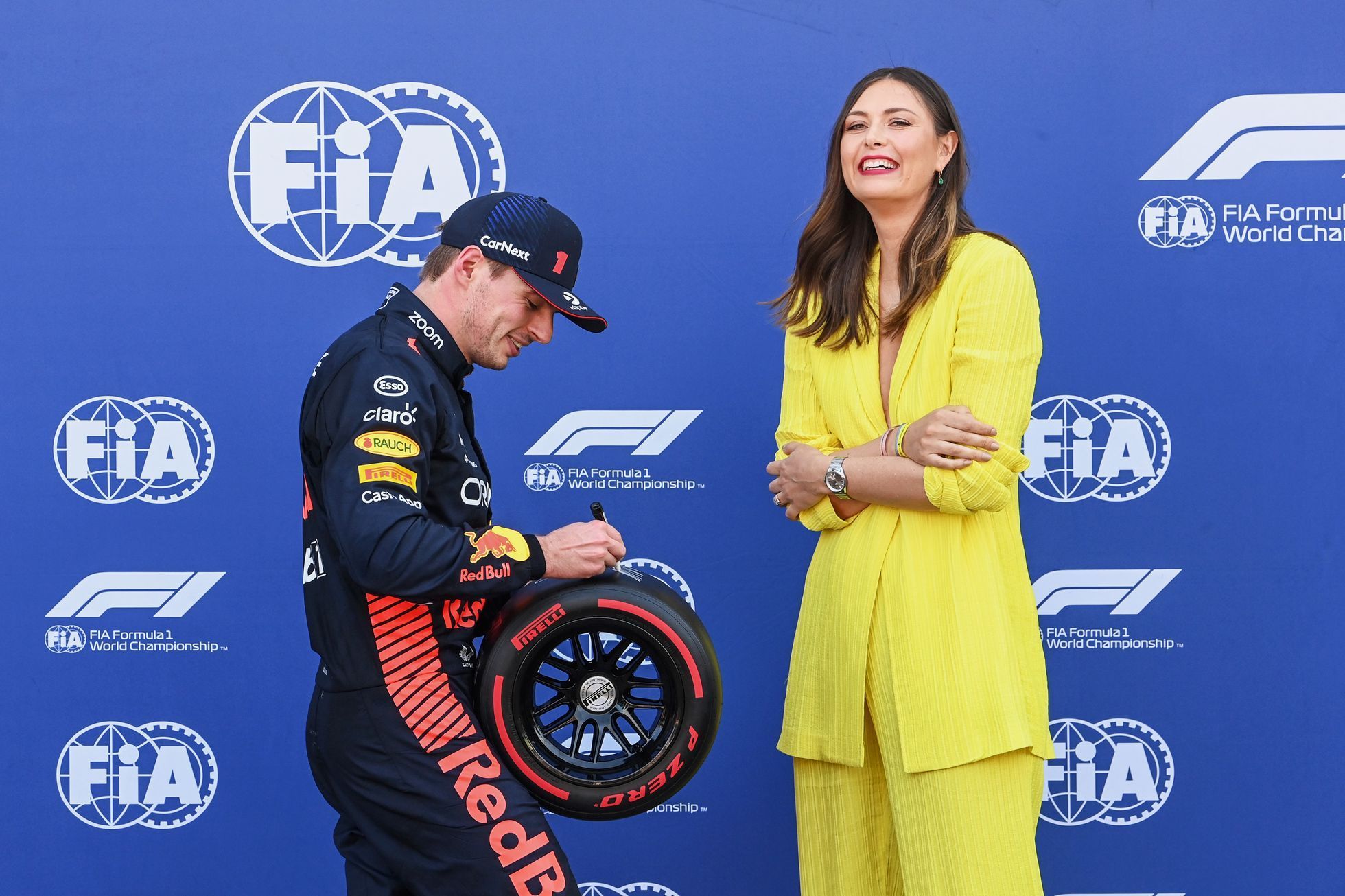 F1, VC Monaka 2023: Max Verstappen a Maria Šarapovová
