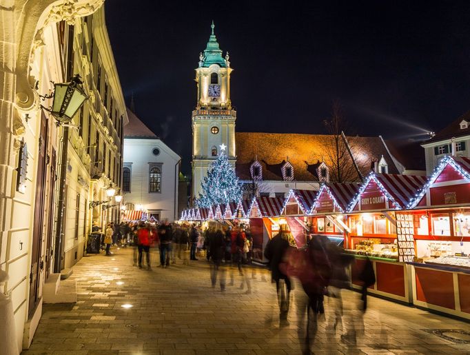 Vánoční trhy, Bratislava