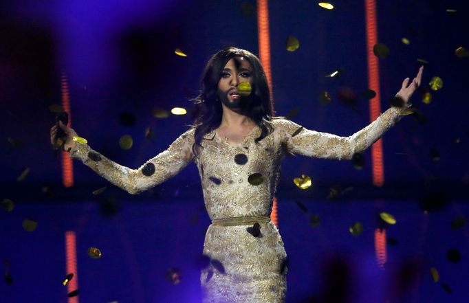 Conchita Wurst na soutěži Eurovize 2014