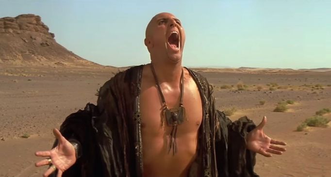 Arnold Vosloo jako Imothep. Snímek Mumie (1999).