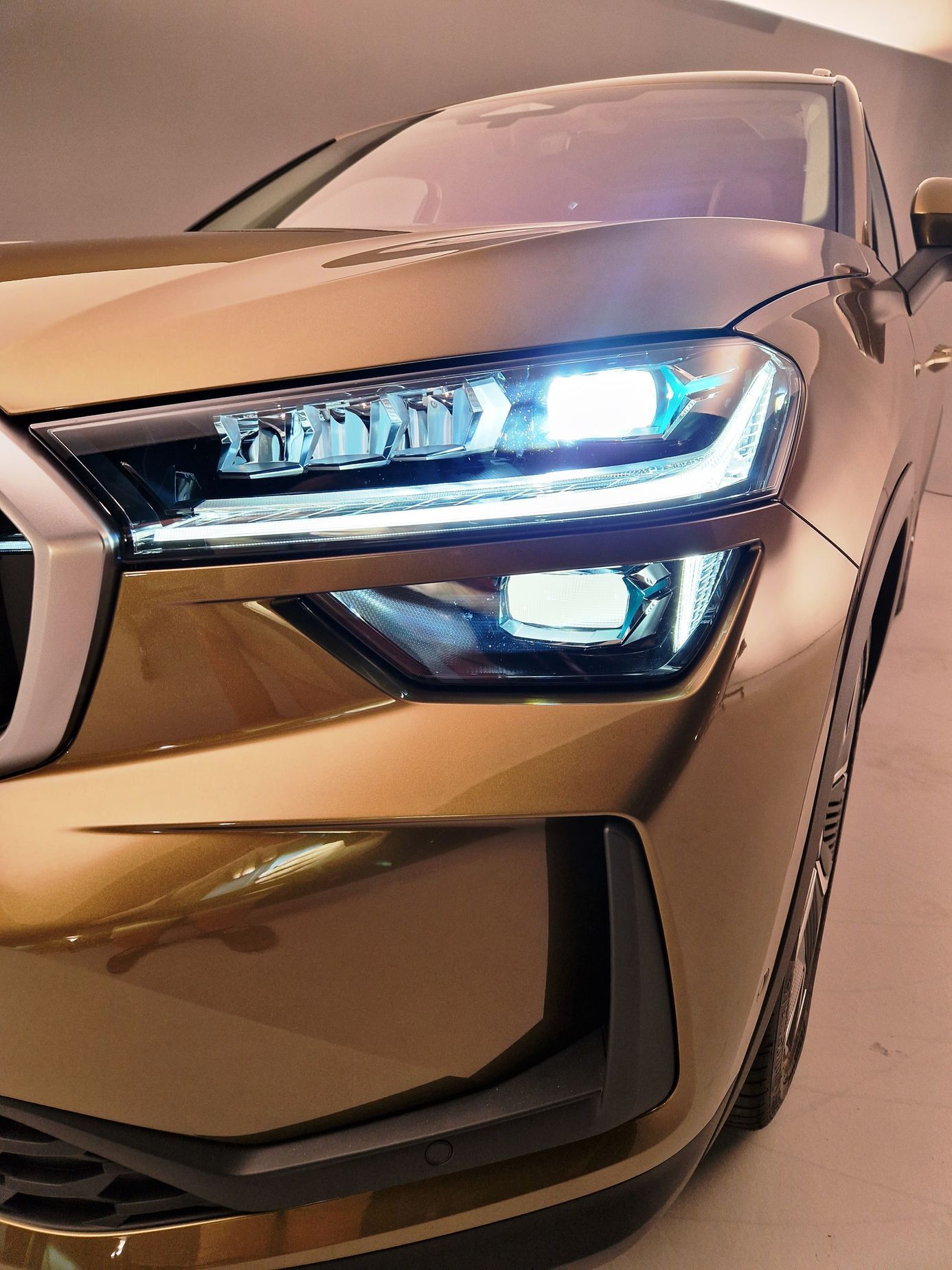 Škoda Kodiaq nová generace živé fotky Mnichovo Hradiště