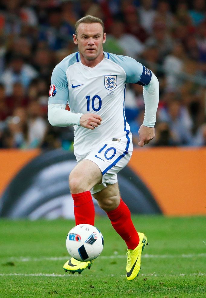 Euro 2016, Anglie-Rusko: Wayne Rooney