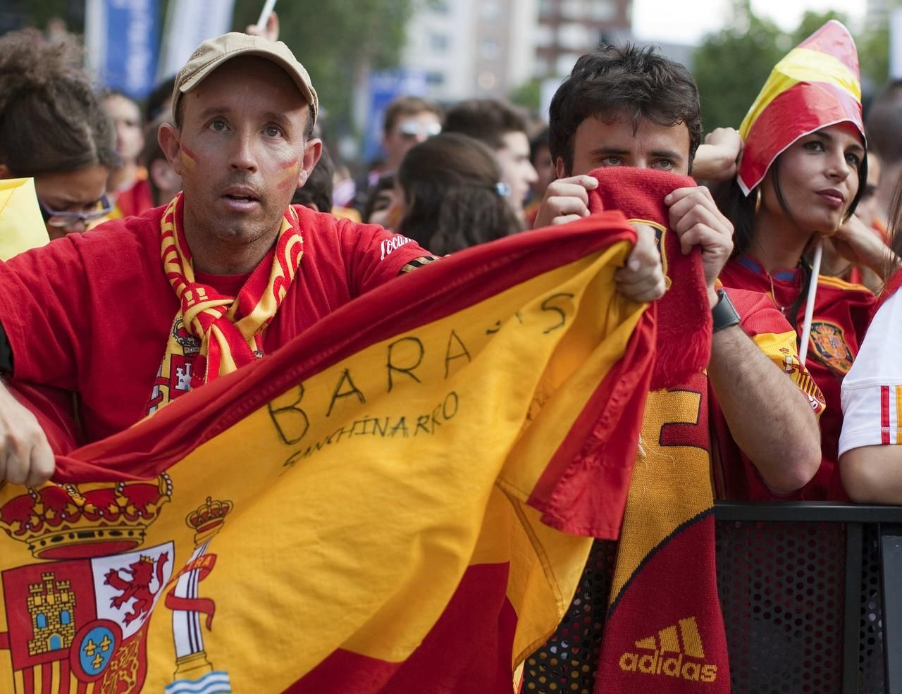 Fanoušci na fotbalovém EURU 2012 - Španělsko