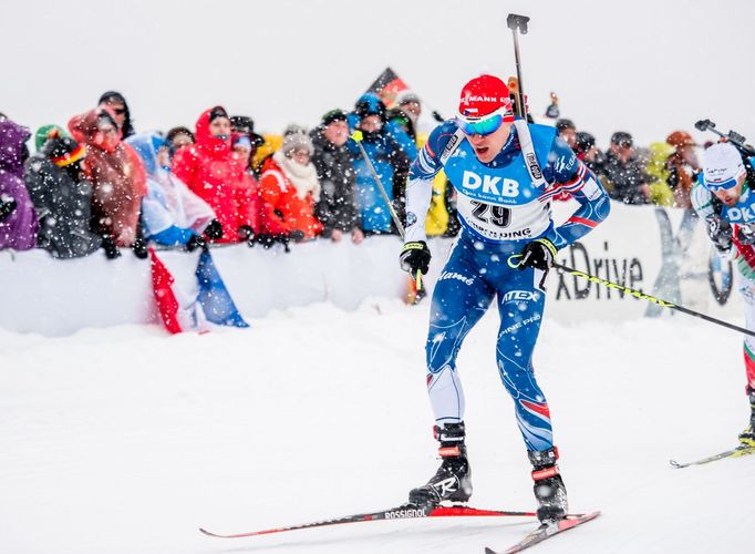 SP Ruhpolding, stíhačka M: Michal Krčmář