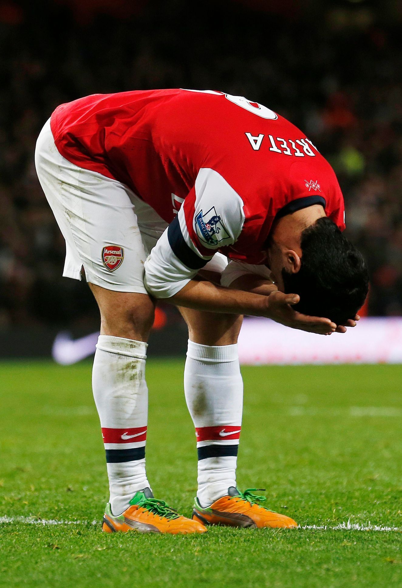 Mikel Arteta neproměnil pokutový kop, Arsenal remizoval