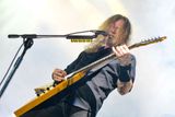 Zpěvák a kytarista Megadeth Dave Mustaine.