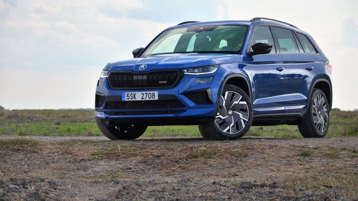 Medvěd Antienyaq v akci. Vyzkoušeli jsme novou benzinovou Škodu Kodiaq RS; Zdroj foto: Martin Přibyl