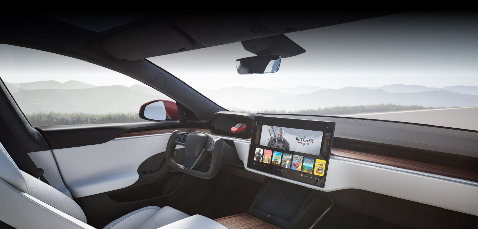 Tesla Model S 2021 interiér
