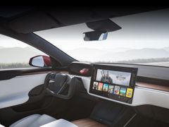 Nové pojetí palubní desky Tesel Model S a X.