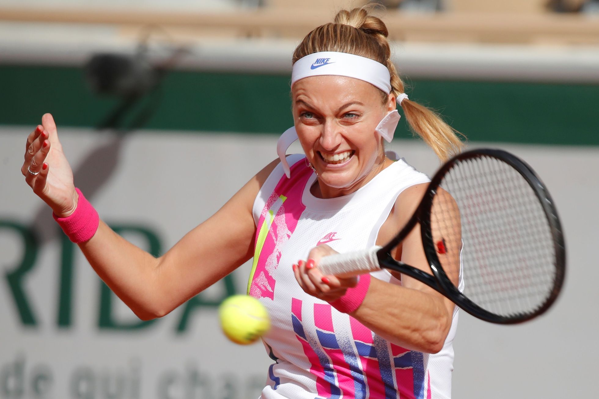 French Open 2020 Petra Kvitová čtvrtfinále