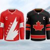 Návrhy hokejových dresů na olympiádu 2022 v Pekingu: Kanada