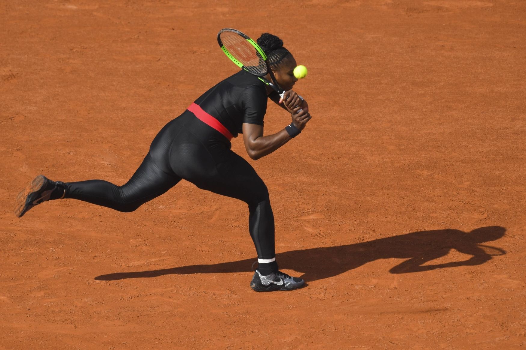 Serena Williamsová na French Open 2018