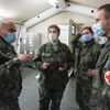 Armádní polní nemocnice v Letňanech - koronavirus