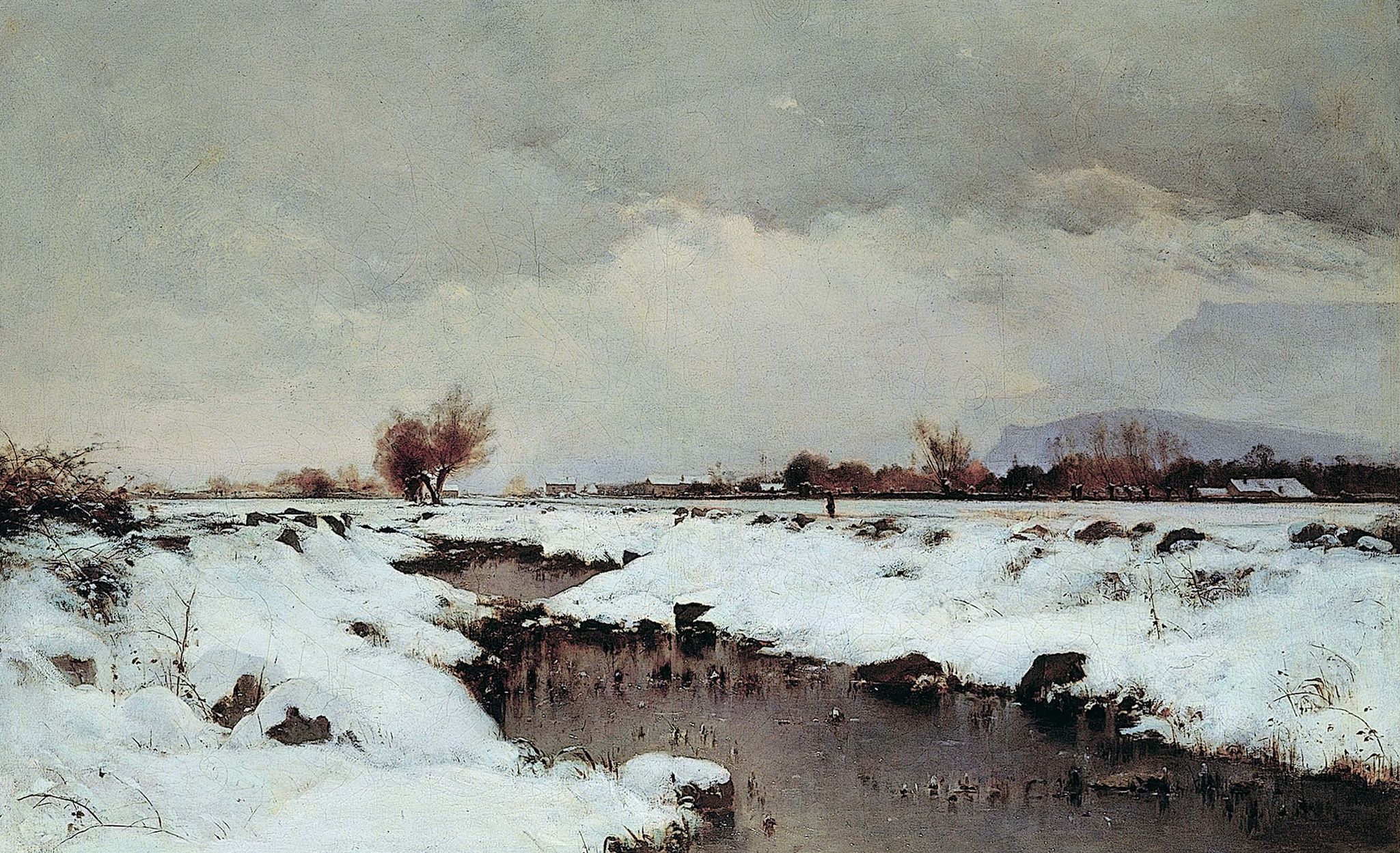 Antonín Chittussi: Zimní krajina
