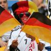 Fanoušek Německa před utkáním Německa s Portugalskem na Euru 2012