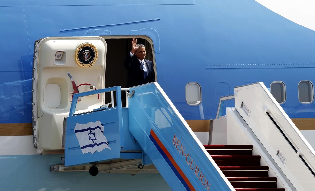 Fotogalerie: Obama v Izraeli