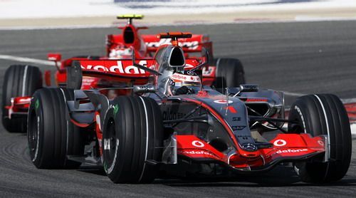 Fernando Alonso, McLaren a Kimi Räikkönen, Ferrari