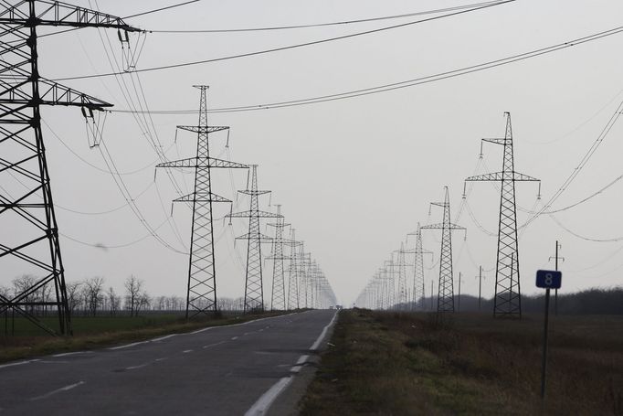 Krymj e odstřižen od dodávek elektrického proudu.