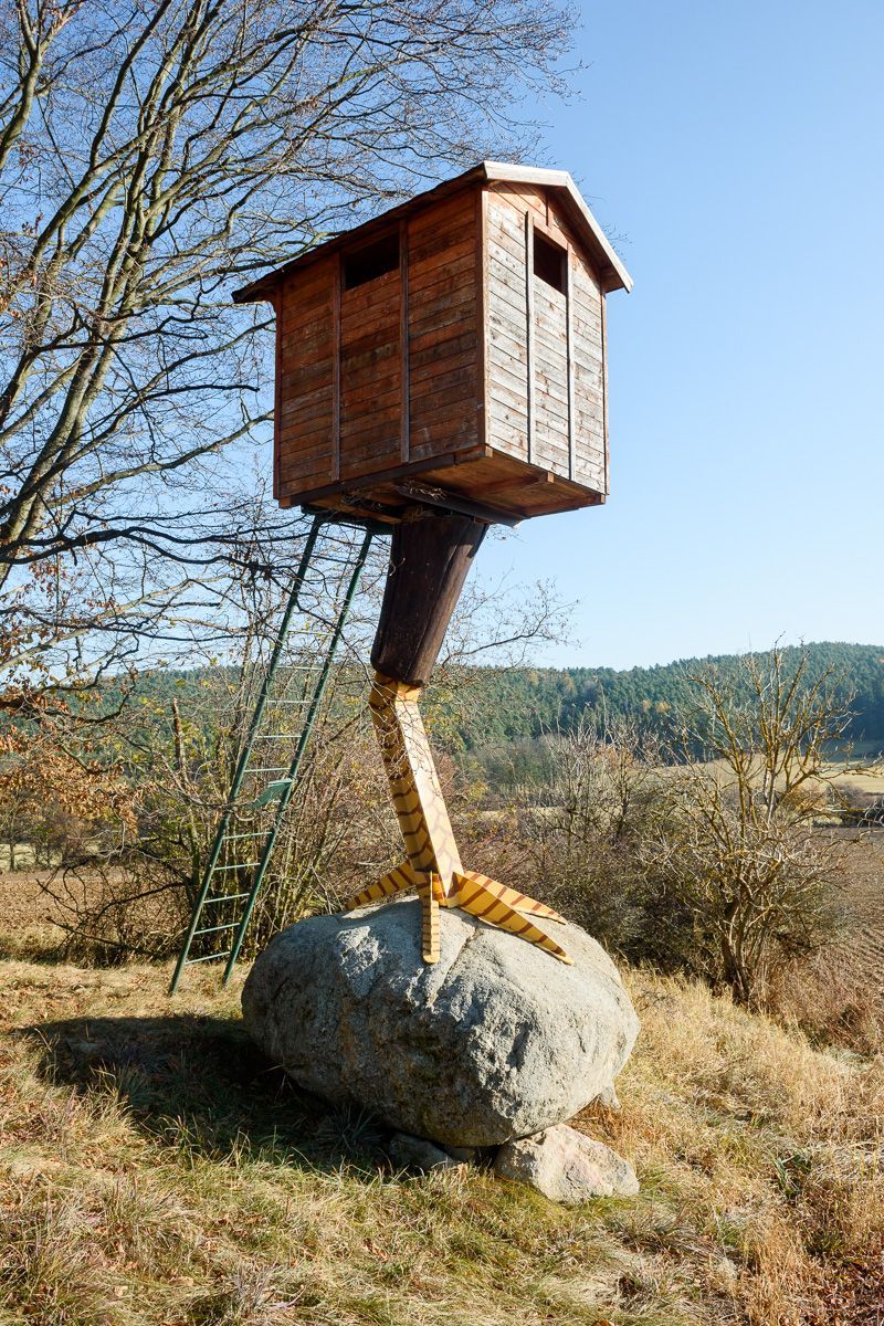 Lovec posedů / Fotogalerie / Posedy jak je určitě neznáte. Nechte se uhranout géniem myslivecké tvořivosti