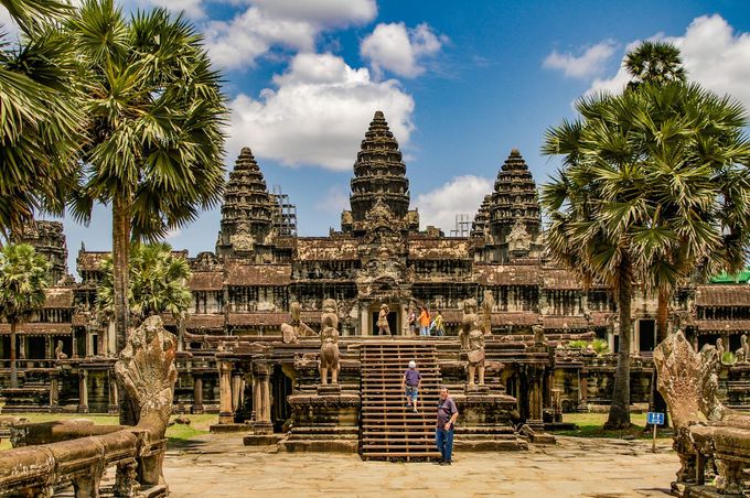 Chrám Angkor Wat, Siem Reap, Kambodža