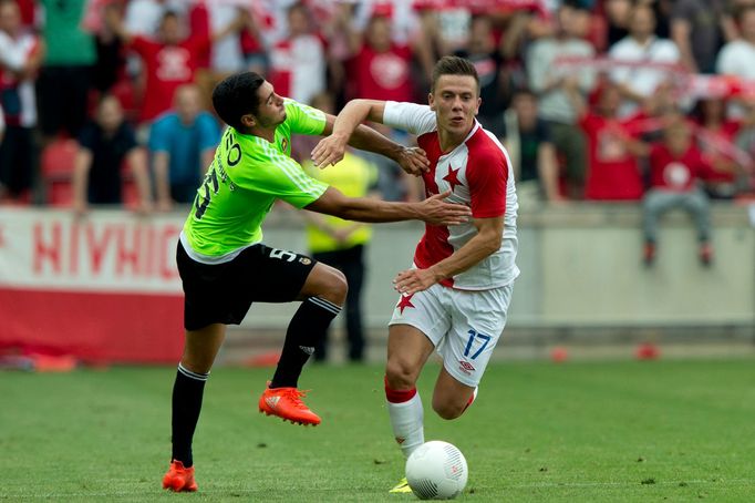 Jaroslav Mihálik v dresu Slavie