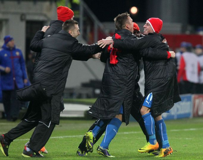 LM, Plzeň - CSKA Moskva: Plzeň slaví vítězství