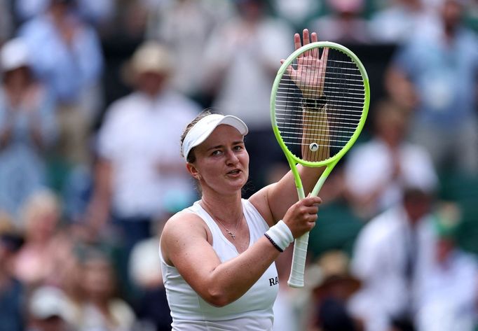 Barbora Krejčíková, Wimbledon 2025