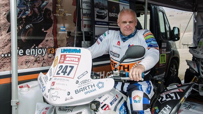 Josef Macháček má na své kontě už pět vítězství na Rallye Dakar mezi jezdci na čtyřkolkách.