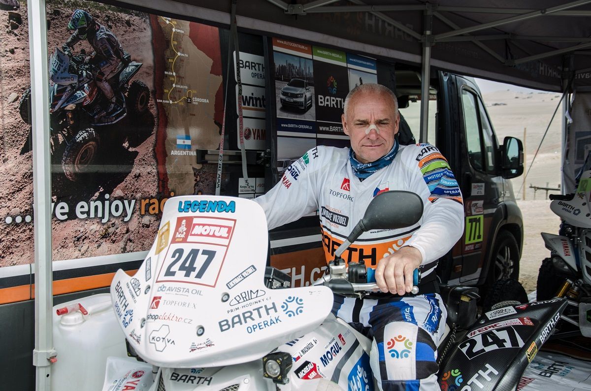Rallye Dakar 2018: Josef Macháček, Yamaha