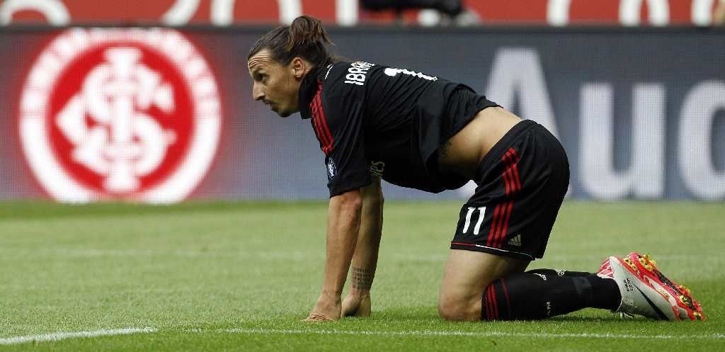 Příprava: AC Milán vs Internacional (Zlatan Ibrahimovič)