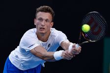 Lehečka - Tu 6:1, 3:6, 6:3, 7:6. Český favorit nakonec na Australian Open postupuje