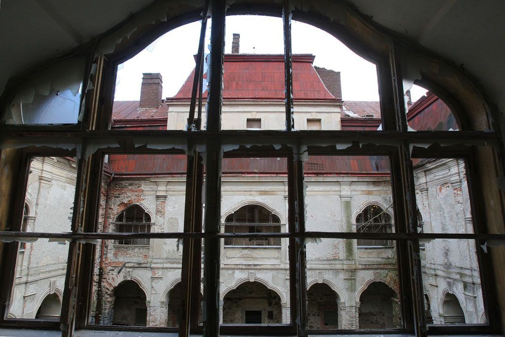 Památné ruiny Plzeňského kraje. Velké Dvorce