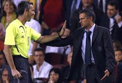 Mourinho se zlobí