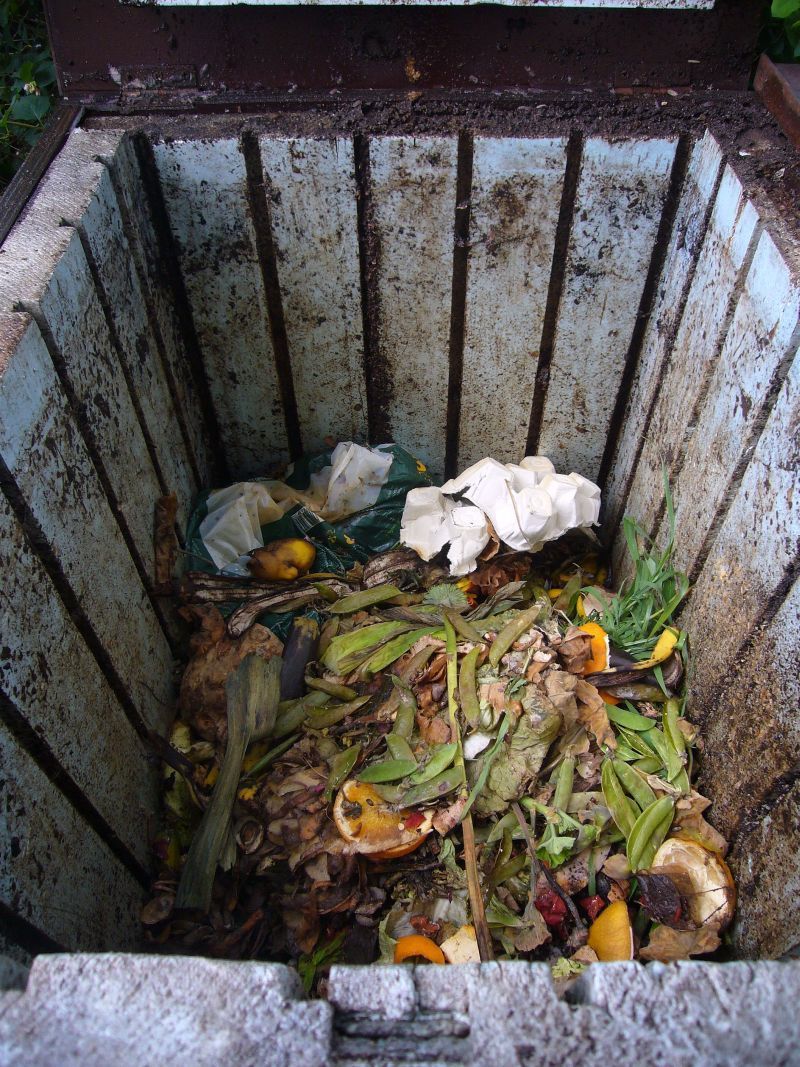 Kompost na pražském sídlišti Řepy