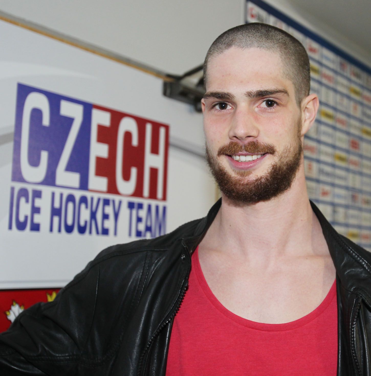 Trénink české hokejové reprezentace (Alexandr Salák)
