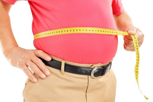 Obezita, tloušťka, nadváha, ilustrační foto