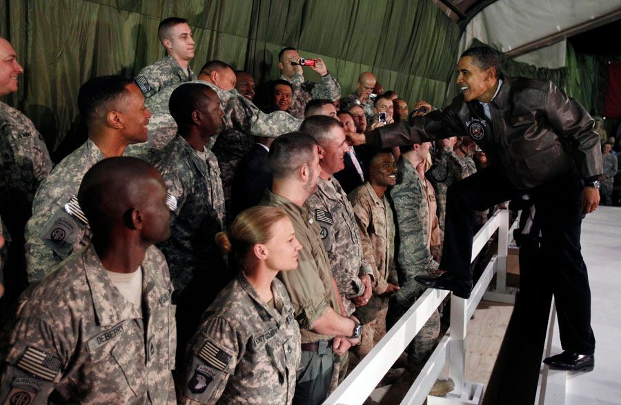 Barack Obama a Hamíd Karzáí