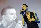 Snímek ze středečního koncertu Depeche Mode v pražské O2 areně.
