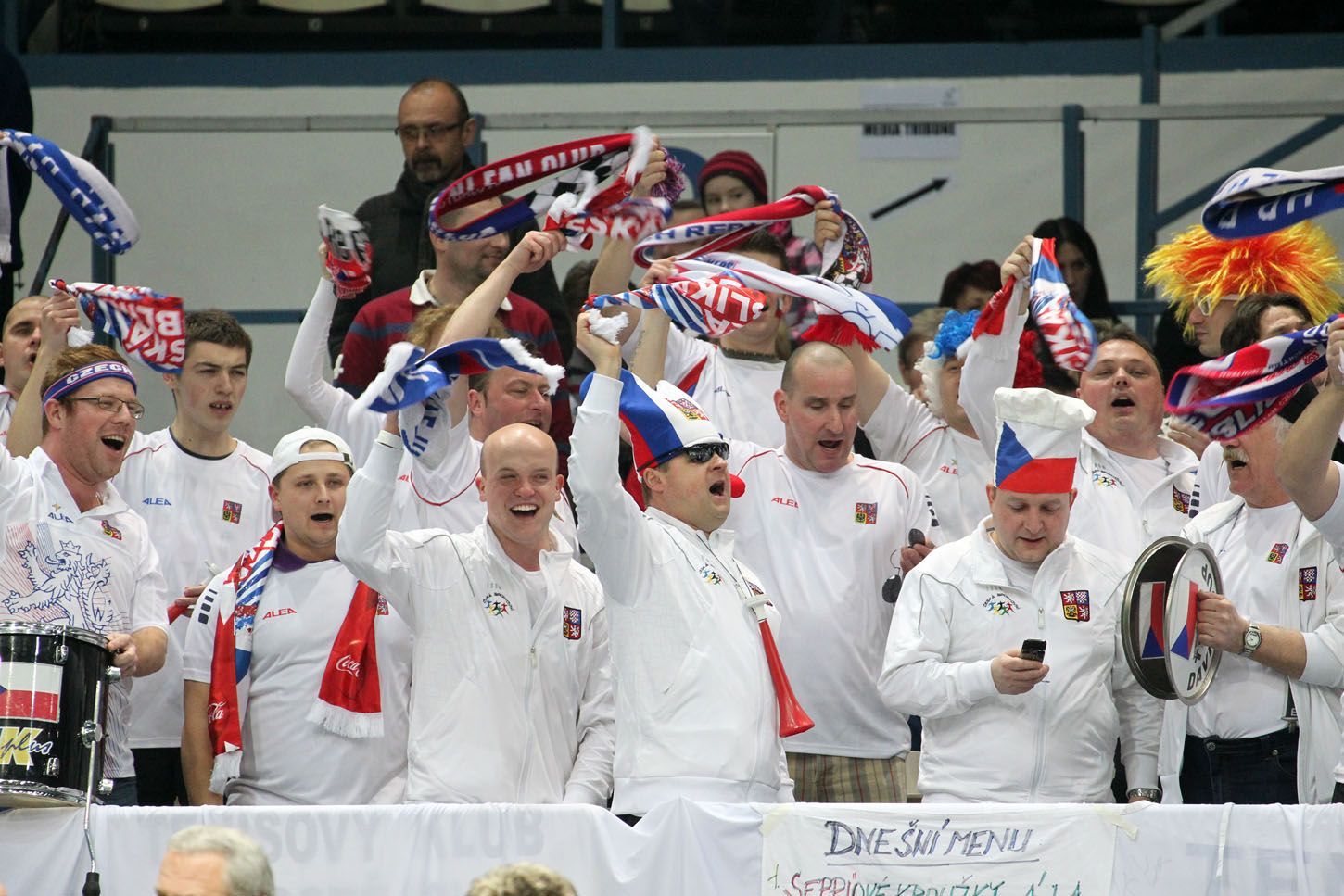 Davis Cup Česko - Itálie (fanoušci)