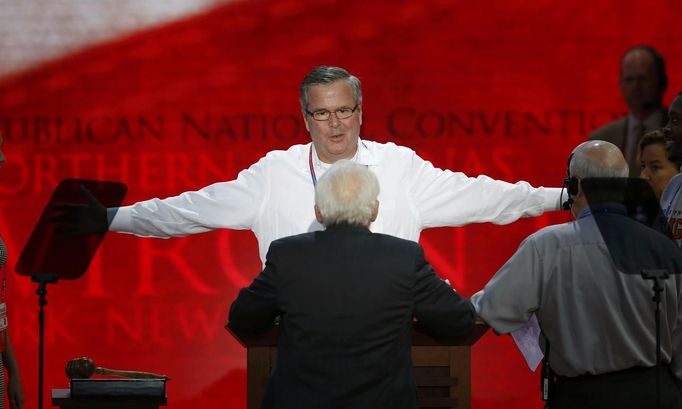 Jeb Bush na republikánském konventu