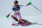 Hirscher ovládl obří slalom v Kranjské Goře a získal malý glóbus